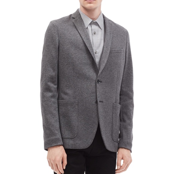 NWT - Calvin Klein Heather Grey Sport Coat - Size XXL - Picture 1 of 10